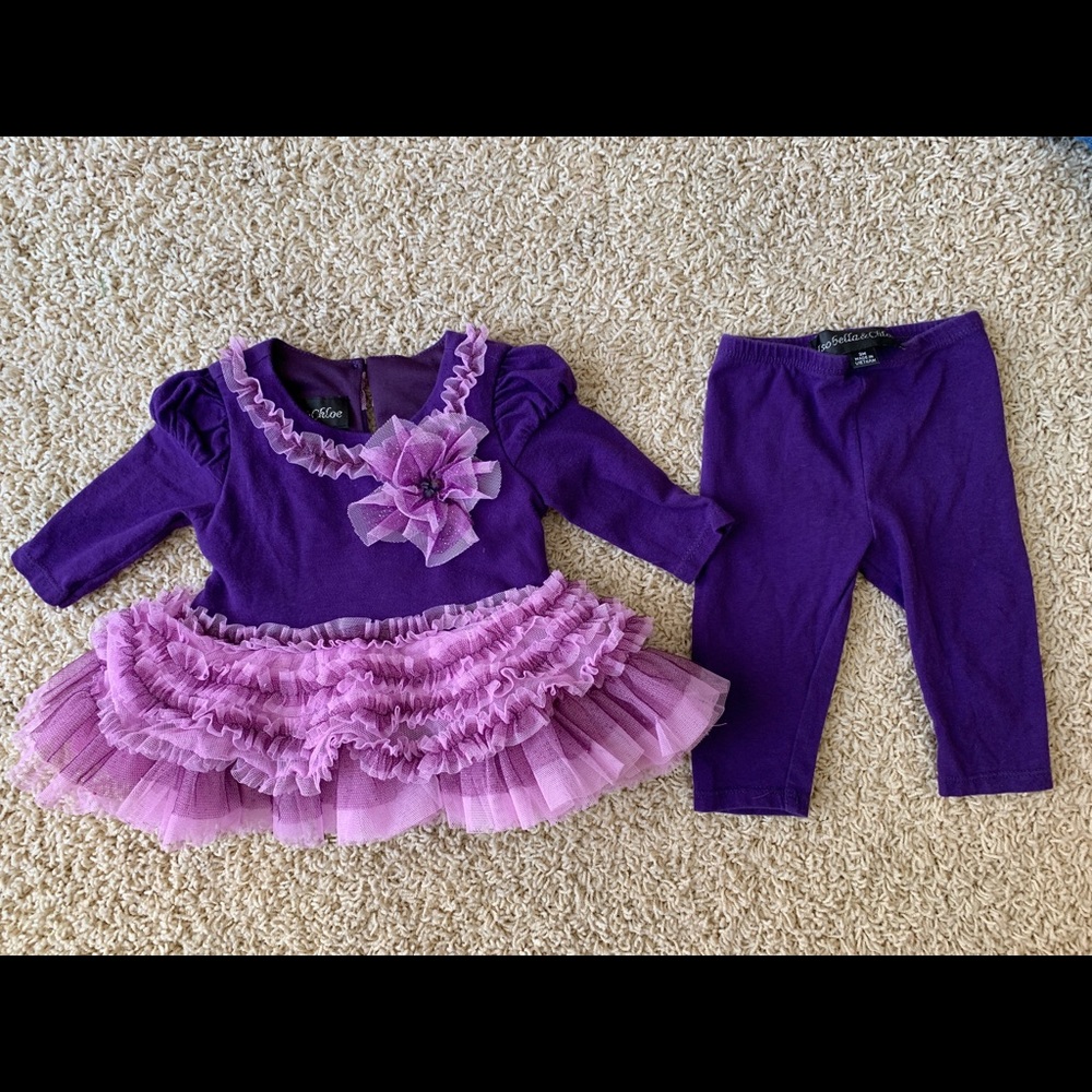 Dress and leggings